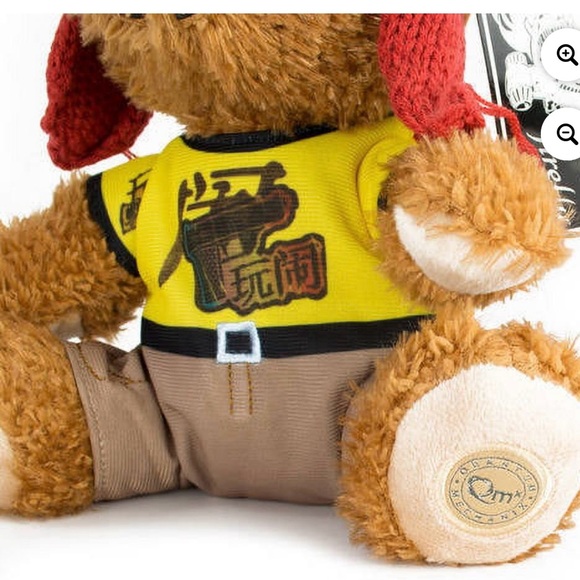 Cozy Teddy Bear with Knit Accessories Plush Firefly Jayne Bear - Picture 4 of 6